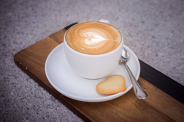 Kaffee trinken auf der Kashütte