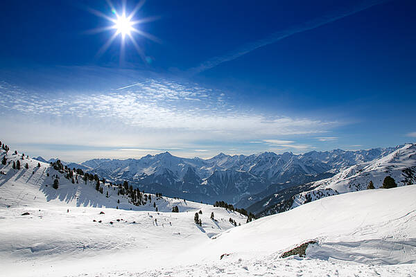 Ausblick von der Kashütte Hochzillertal